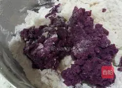 Purple sweet potato and pumpkin glutinous rice balls recipe 6