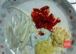 White oil pork liver Illustration of how to do it 1