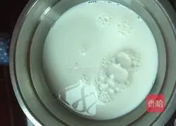 Illustration of how to make vanilla custard puffs 1