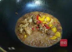 Illustration of how to cook chestnut and bullfrog 9