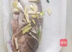 Illustration of how to make steamed grouper 2