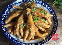 Fruit creative dish-fresh orange chicken feet recipe 17