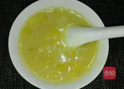 Illustration of how to make sweet potato corn paste 7