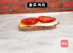 A fat-reducing meal every day: Illustration of how to make a rye sandwich 3