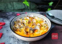 Illustration of how to make steamed clam eggs 19