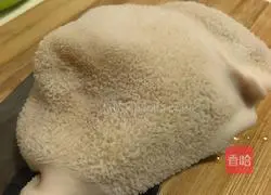 Illustration of how to make fried tripe with fine powder 2