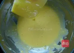 Illustration of how to make cheese cocoa mousse cake 2