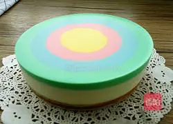 Illustration of how to make rainbow mousse 16