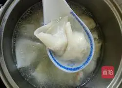 Illustration of how to make mackerel dumplings 12