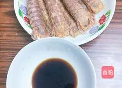 Illustration of how to make Dragons Playing with Pearls (Steamed Pipi Shrimp) 4