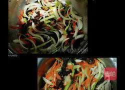 Illustration of how to make fish-flavored shredded pork (chicken) 7