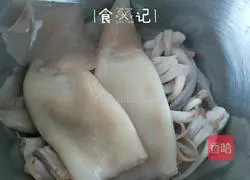 Illustration of how to make fried squid 1