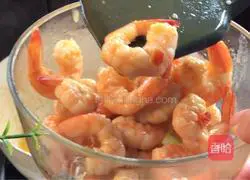 Illustration of how to make yuba and fried shrimps 9