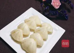 Illustration of how to make scallop steamed buns 7
