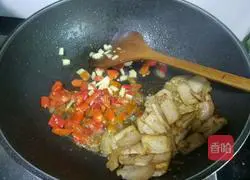 How to cook twice-cooked pork with king oyster mushrooms Illustration 5