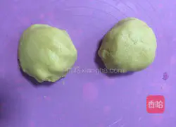 Illustration of how to make heart-shaped two-color cookies 8