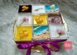 Illustration of how to make mango mousse cup (can be used as a birthday cake) 7