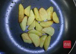 Illustration of how to make three fresh vegetables with less oil 4