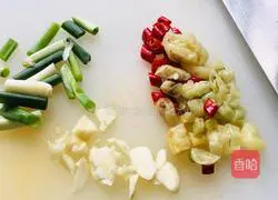 Illustration of how to make double pepper clams 2