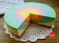 Illustration of how to make rainbow mousse 17