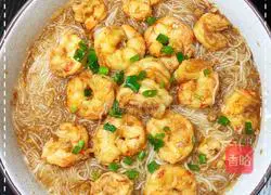 Illustration of how to make garlic vermicelli and shrimp (shrimp vermicelli stew) 8