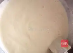 Illustration of how to make chiffon cake 12