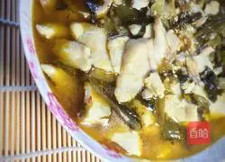 Illustration of how to cook fish with pickled vegetables 21