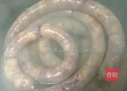 Illustration of homemade spicy sausage 11