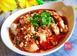 Illustration of how to make spicy saliva chicken 12