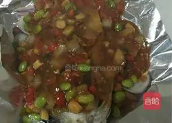 Illustration of grilled sea bass 8