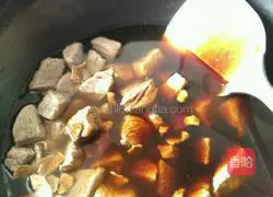 Illustration of how to make tangerine peel beef 4