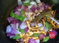 Illustration of how to make cumin squid tentacles 10