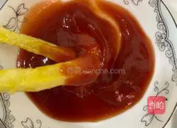 Illustration of how to make French fries 8