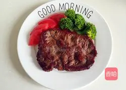 Illustration of how to make pan-fried steak 5