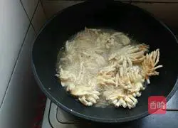 Vegetarian Squirrel Mandarin Fish Recipe Illustration 11