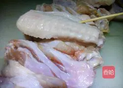 Garlic flavor Illustration of how to make chicken wings 3