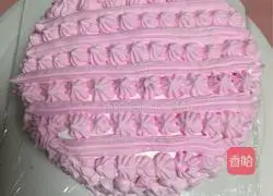 Illustration of how to make cream cake 15