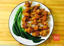 Illustration of the potato version of sweet and sour pork ribs 7