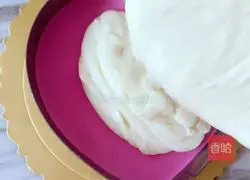 Illustration of how to make cherry blossom gradient mousse 9