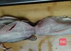 Illustration of how to make squirrel mandarin fish 4