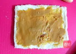 Banana spit Illustration of how to make Si Juan 3