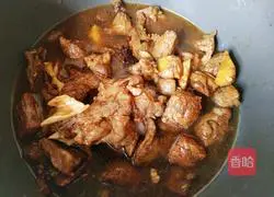 Illustration of braised mutton 7