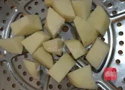 Illustration of how to make mashed potatoes in stock 3