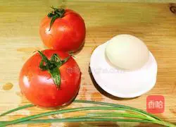 Illustration of how to make tomato and egg cups 1