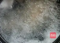 Illustration of how to make raw seafood porridge 2