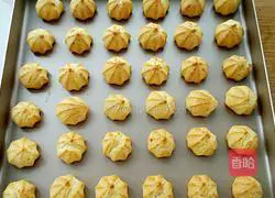 Illustration of how to make cream puffs 12