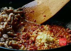 Illustration of how to make Sichuan fish-flavored shredded pork 8