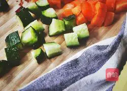 Illustration of how to make Kung Pao Chicken (oil-free, healthy and low-fat) 10