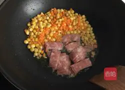 Illustration of how to make bacon pasta 5