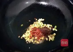 Illustration of braised small sea fish 6